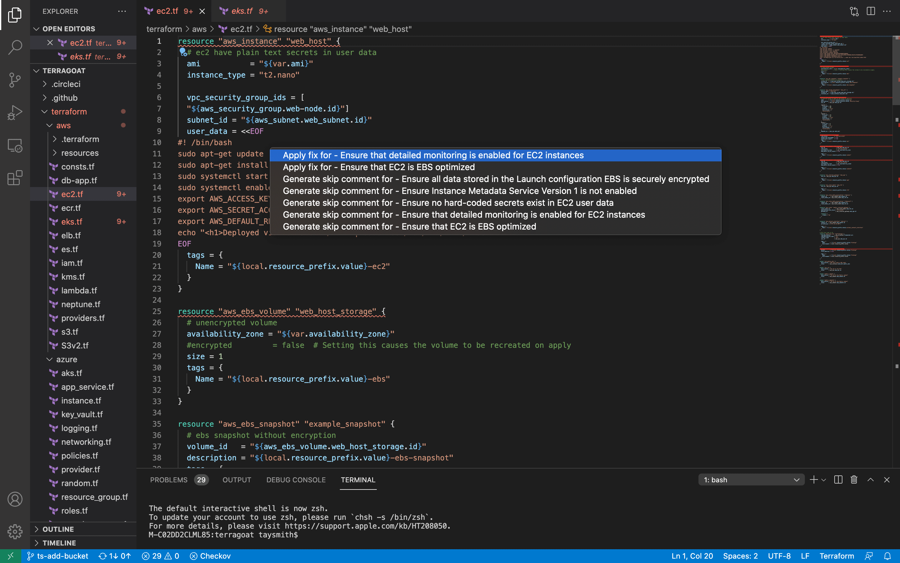 Integration von IaC in die Pipeline