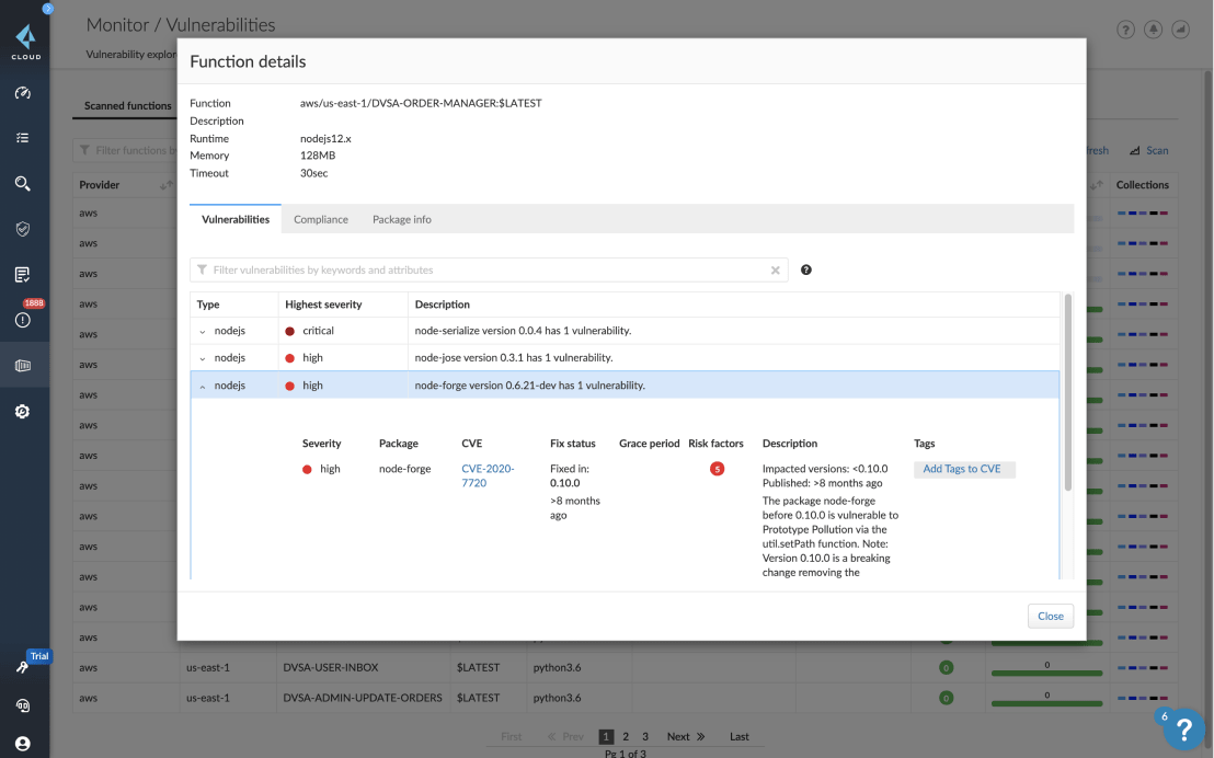 Escaneo de CI/CD y repositorio
