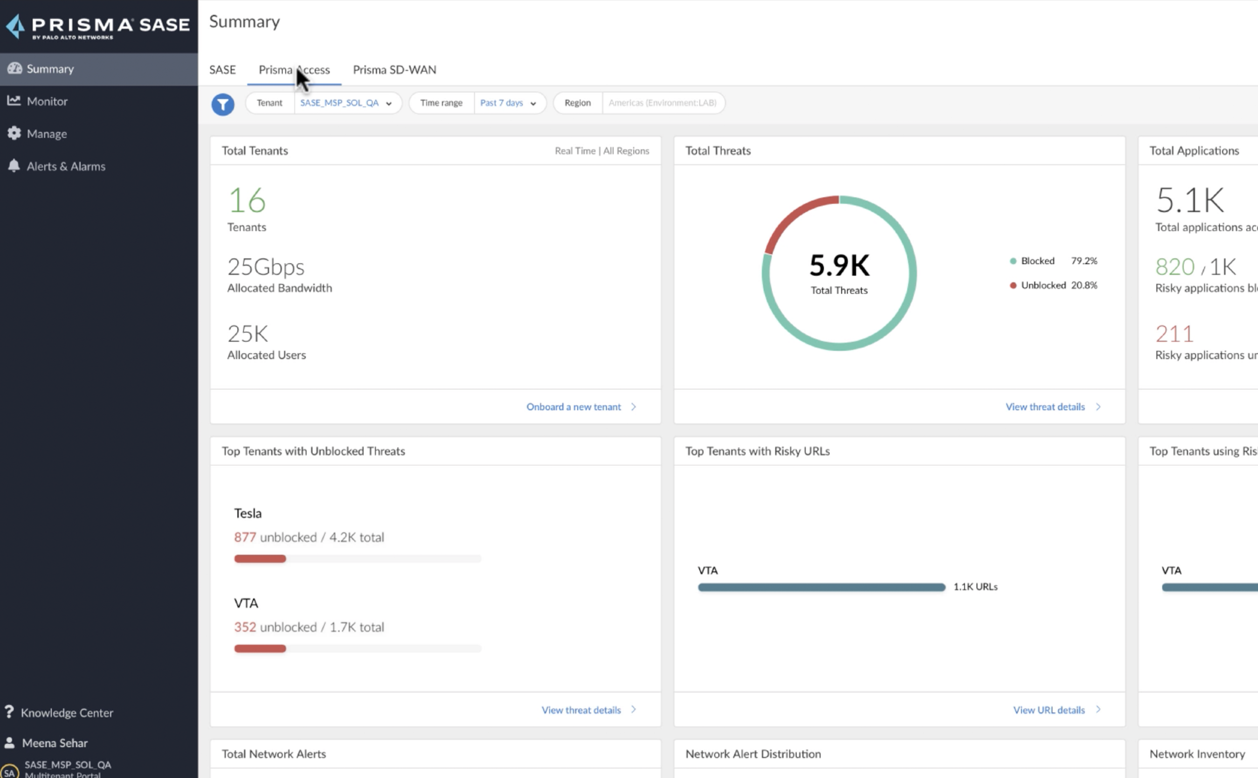 Operaciones de red automatizadas